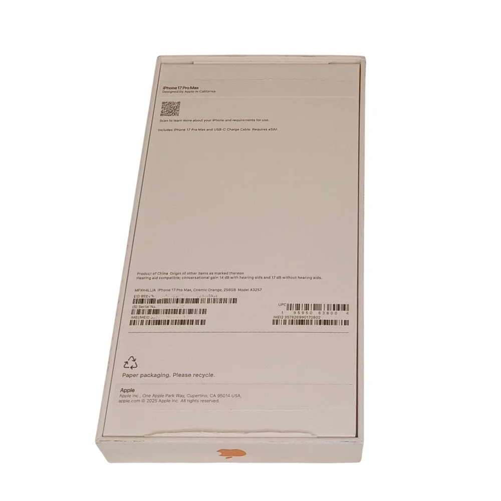 Apple iPhone Box (BOX ONLY)